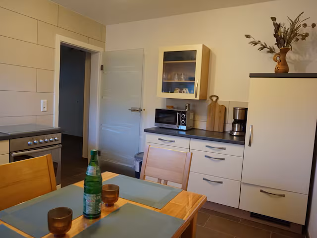 Küche der Ferienwohnung Becker in Höxter